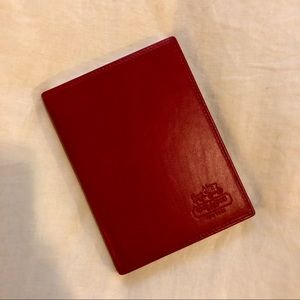 Coach Leather Notebook Journal